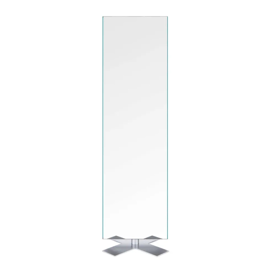 Glas Italia GIANO GIREVOLE Assembling And Use Instruction