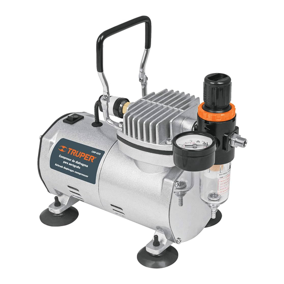 User Manuals: Truper COMP-AERO Airbrush Compressor