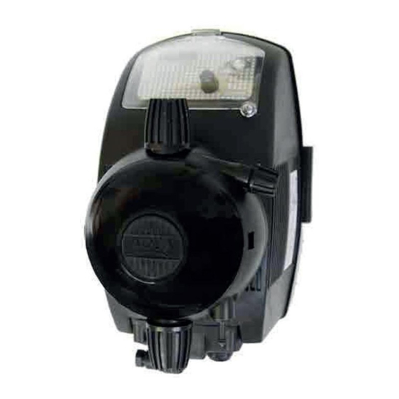 Aqua HC899 Series Dosing Pump Manuals