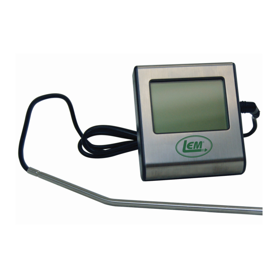 LEM 1423 - Digital Food Thermometer Manual