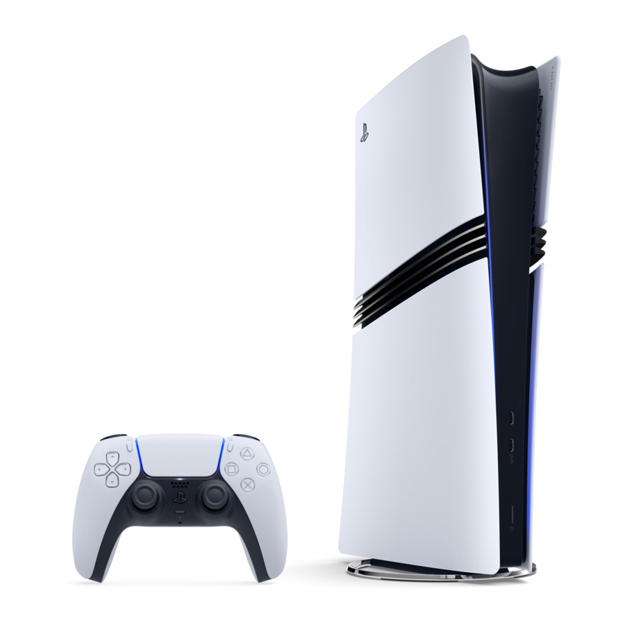Sony PlayStation 5 Pro, CFI-7021 Manual