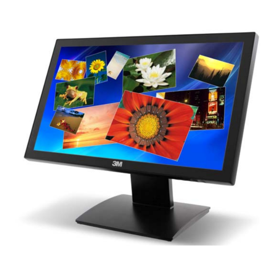 3M Multi-Touch Desktop Display User Manual