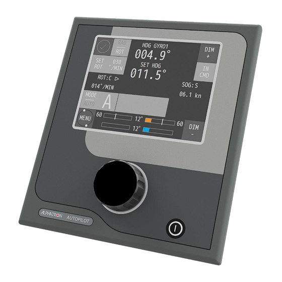 Alphatron AlphaPilot MFM Operation Manual
