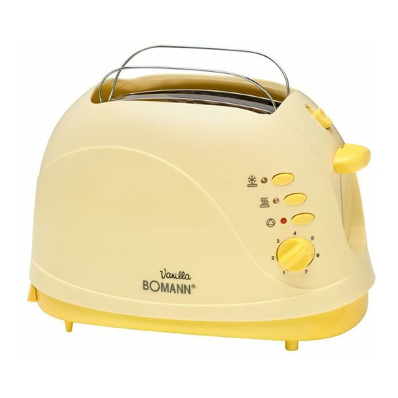 BOMANN Vanilla TA 241 CB Instruction Manual