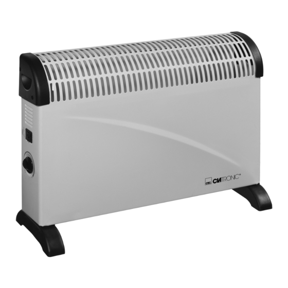 Clatronic KH 3077 Convector Heater Manuals