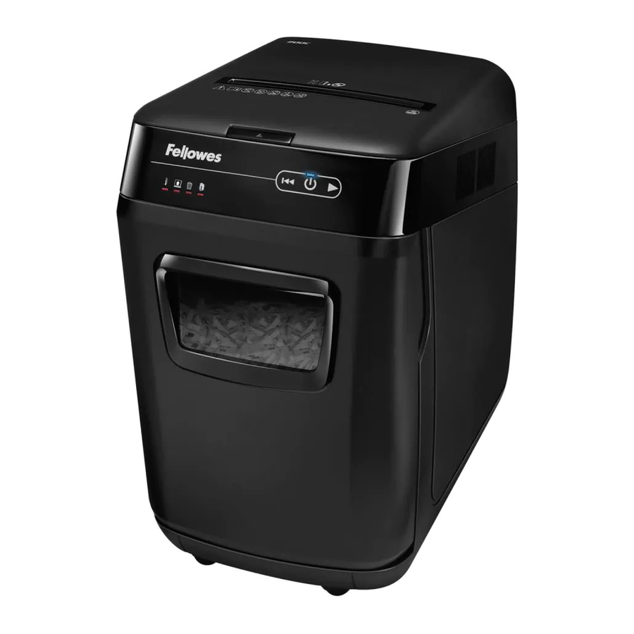 Fellowes AutoMax 200C Instructions Before Use