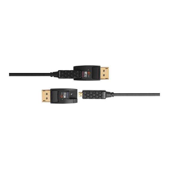 opticis Stretch DisplayPort DPFC-200D User Manual