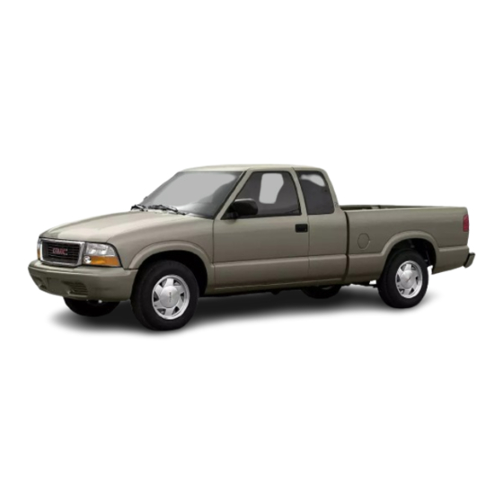 GMC 2003 Sonoma Owner's Manual