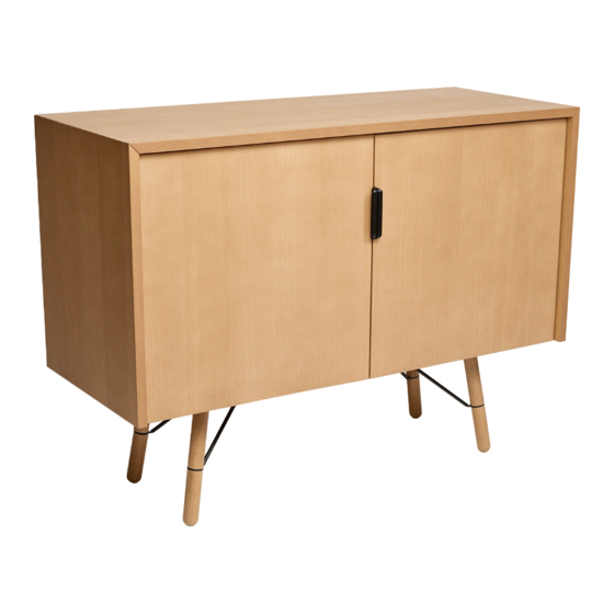 Burrow Serif Credenza Assembly Instructions