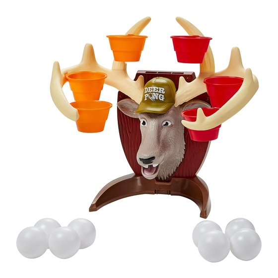 Hasbro Deer Pong Instructions