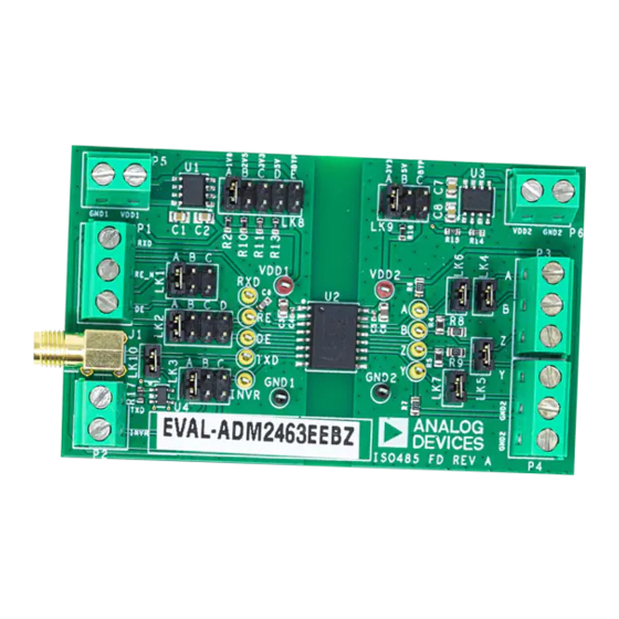 Analog Devices EVAL-ADM2463EEBZ User Manual