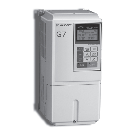YASKAWA G7 Series Technical Manual