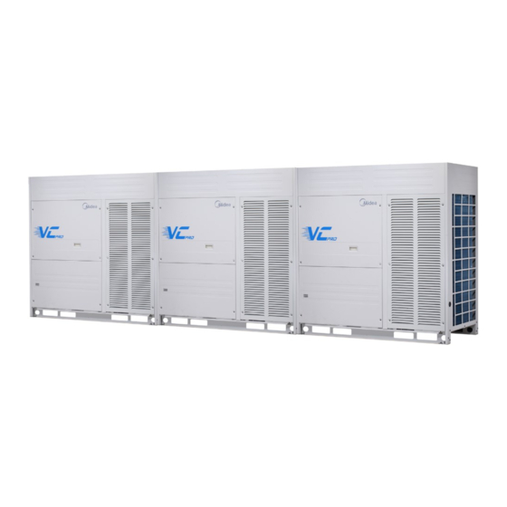 Midea VC Pro Series VRF Air Conditioner Manuals