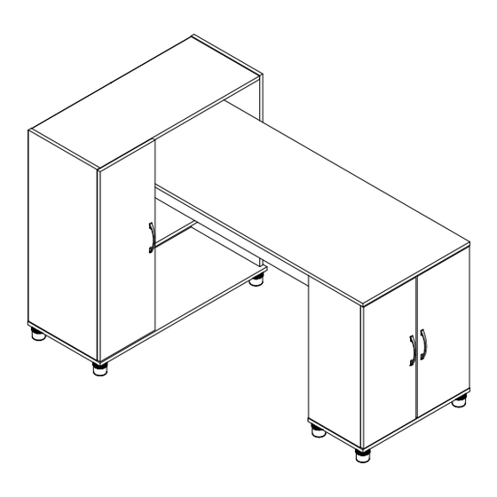 System Build Hobby Desk 8757056COM Instruction Booklet