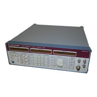 Rohde & Schwarz SMG Operating Manual