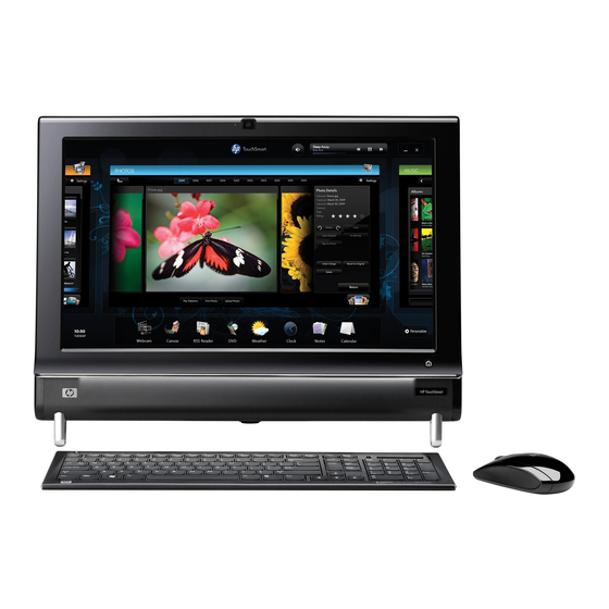 HP TouchSmart 300-1000 Quick Start Manual