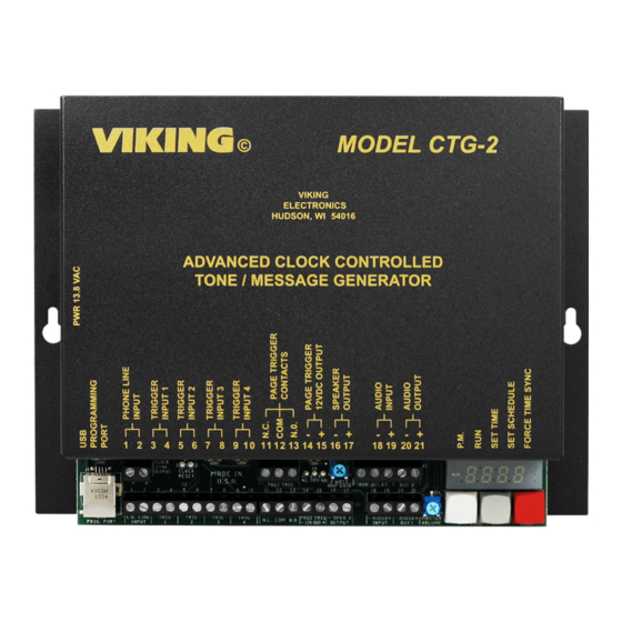 Viking CTG-2 Technical Practice