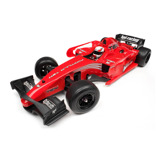 HPI Racing Formula Ten Instruction Manual