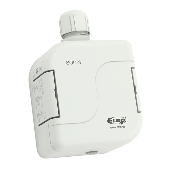 Elko SOU-3 Manual