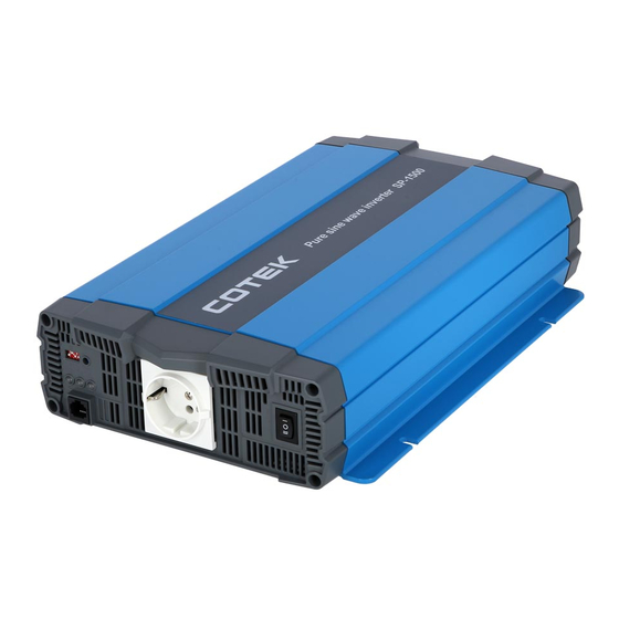 Cotek SP Series Quick Product Introduction