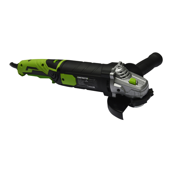 Constructor CTAGVS1201-125BM Manuals