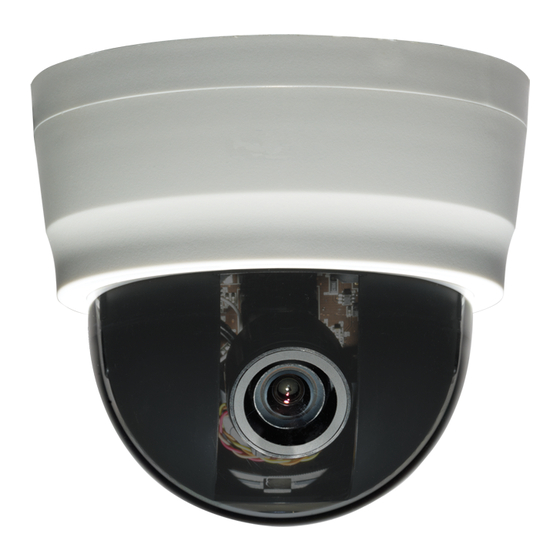 Ganz DCB-39 Varifocal Dome Camera Manuals