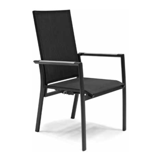 Kettler Surf Active Multi-Position Chair A20011-0200 Assembly Instructions