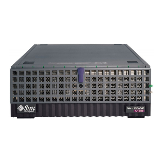 Sun Microsystems StorEdge A1000 Installation Manual