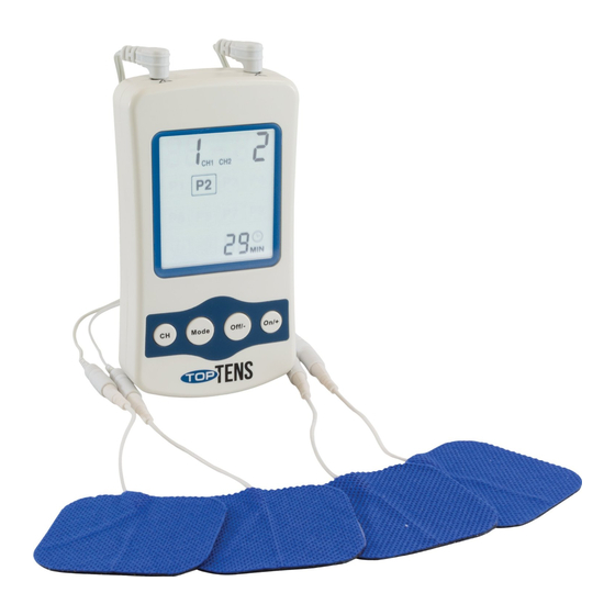 Roscoe Medical TOP TENS DT6030 Instruction Manual