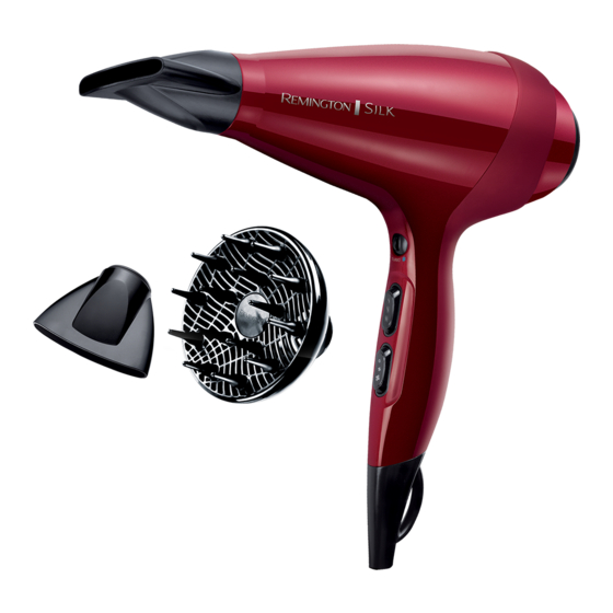 Remington Professional Silk Dryer Manual