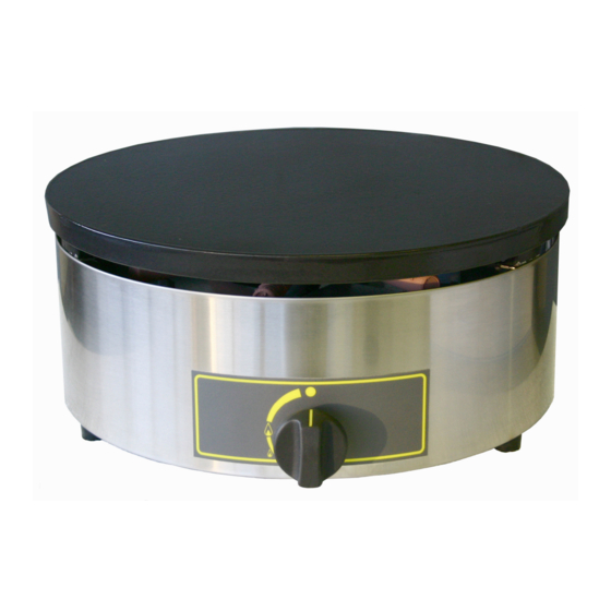 Roller Grill CFG 400 Manuals