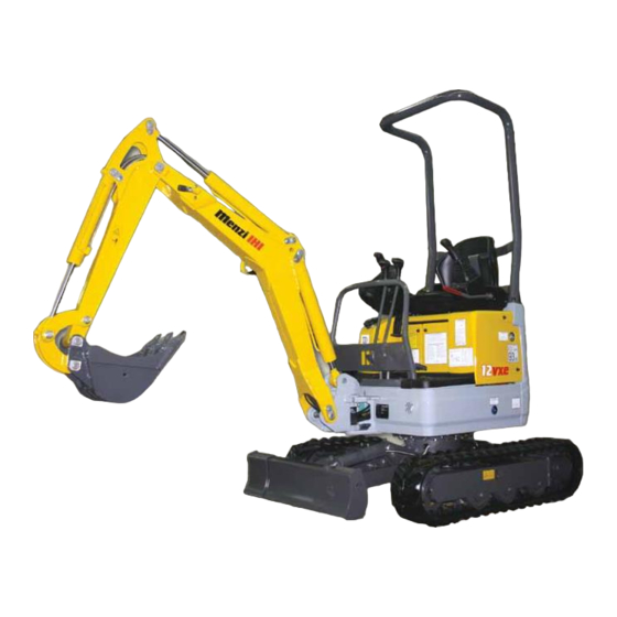 Menzi Muck IHI 12VXE Operator's Manual