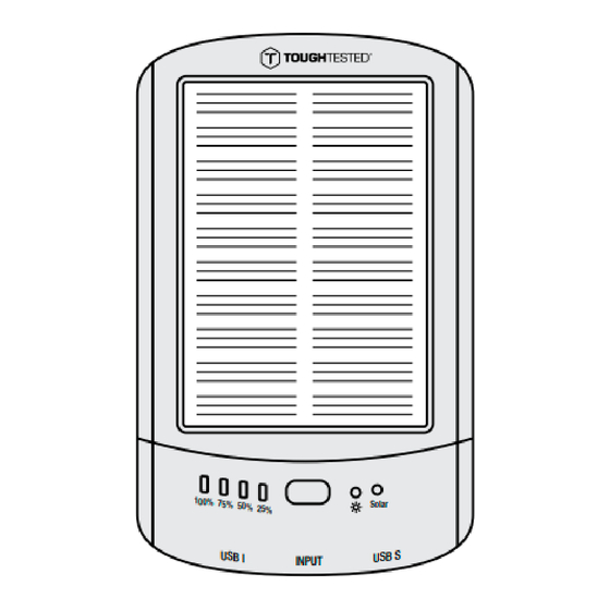ToughTested TT-SOLAR User Manual