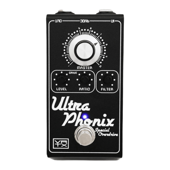 Vertex Ultraphonix MKII Special Overdrive Product Manual