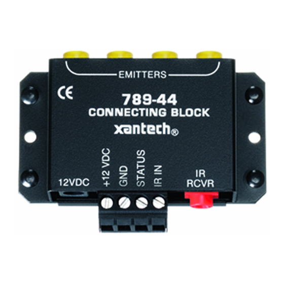 Xantech 789-44 Installation Instructions