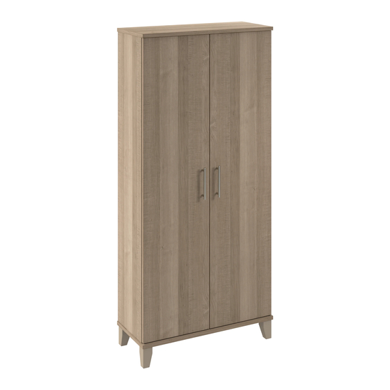 BUSH FURNITURE Somerset STS165AG Assembly Manual