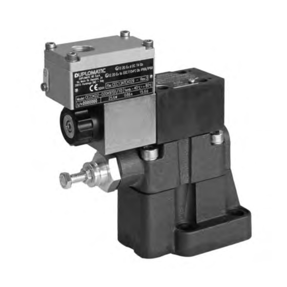 Duplomatic P E K Series Manual