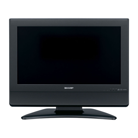 Sharp LC-32SD1E Operation Manual
