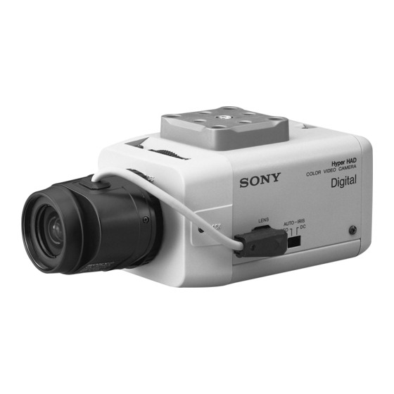 Sony SSC-DC10 Specifications