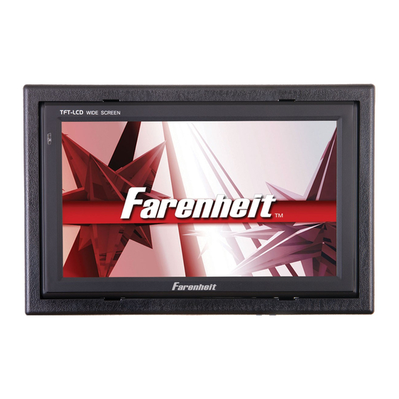 Farenheit T-700MHR Headrest LCD Monitor Manuals