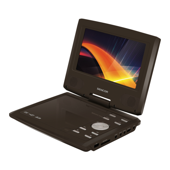 Sencor SPV 2720 User Manual