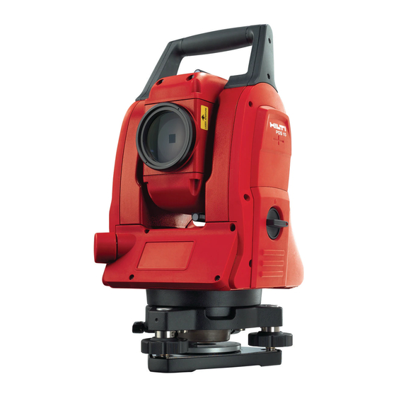 Hilti POS 15 Original Operating Instructions