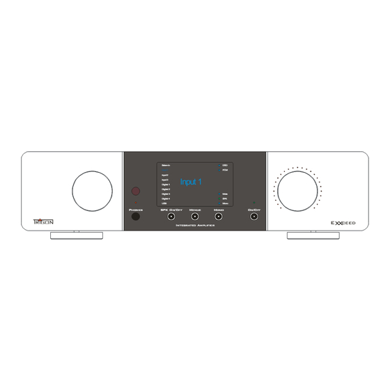 Trigon Elektronik Exxceed Manual