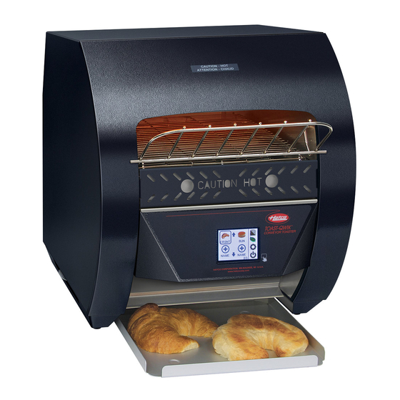Hatco Toast-Qwik TQ3-400 series Installation And Operating Manual
