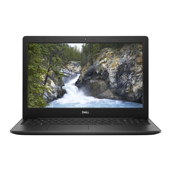 Dell Vostro 3580 Setup And Specifications Manual