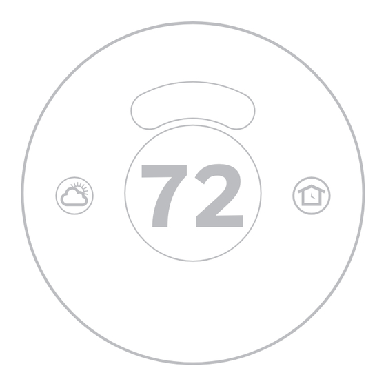Honeywell Home Round Smart Thermostat Professional Install Manual