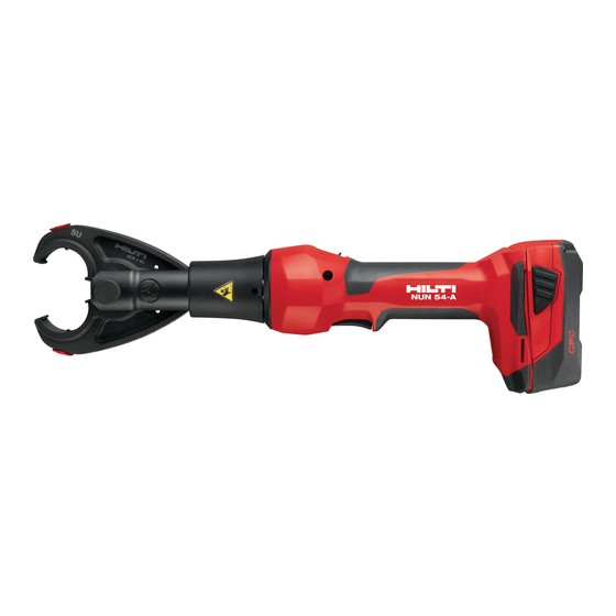Hilti NUN 054 IE-A22 Original Operating Inctructions