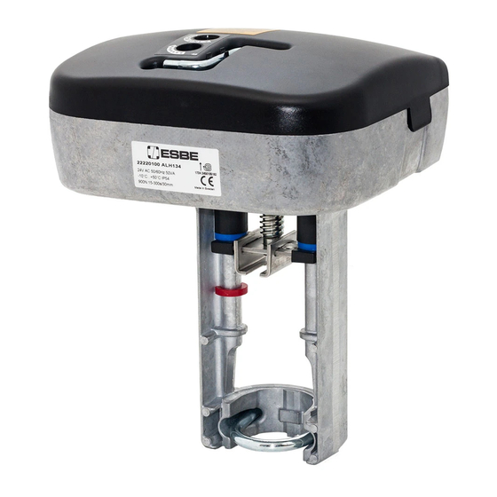ESBE ALH 4 Series Manual