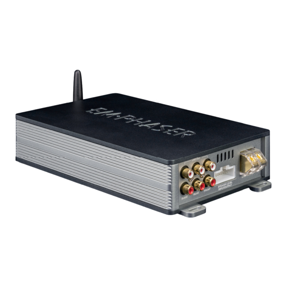 User Manuals: EM Phaser EA-D500 5-Channel DSP Amplifier