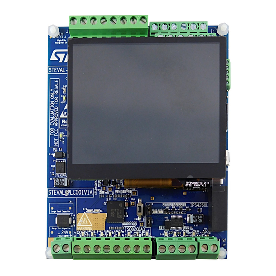 ST STEVAL-PLC001V1 User Manual